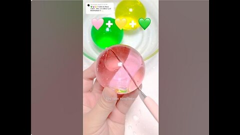 🩷+💛+💚Tape Balloon DIY with Super Giant Orbeez and Nano Tape‼ - 🐸