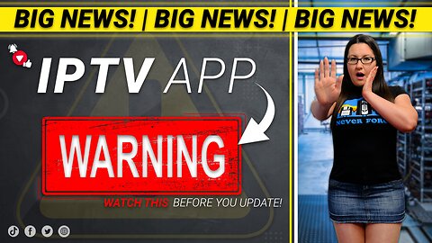 ⚠️ Warning ⚠️ DON'T Update Popular IPTV App REDBOX TV!!