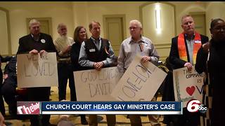 Church court hears gay minister's case