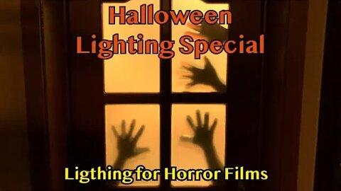 #halloween Lighting tutorial fun for films or just for the holidays. #filmmaking #filmmaking101