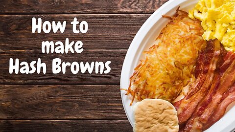 How to Make Simple, Homemade Shredded Hashbrowns