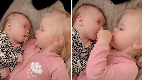 Precious Little Sisters Share An Unbreakable Bond