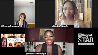 Tammy Townsend and D. Woods talk relationship entanglements in 'Stuck With You', season 2