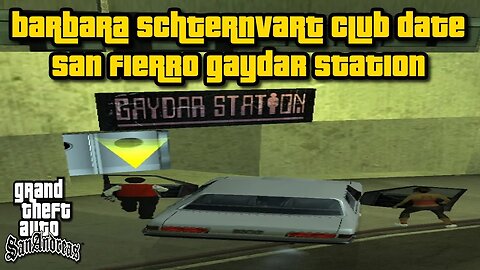 Grand Theft Auto San Andreas - Barbara Schternvart Club Date ("Gaydar Station") [w/ "Hot Coffee"]