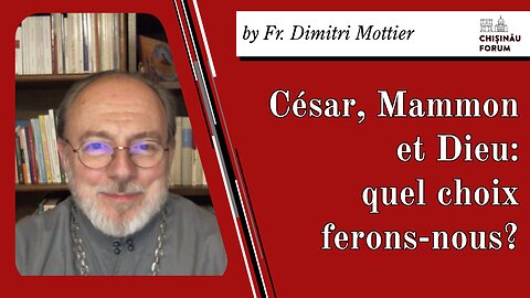 César, Mammon et Dieu, quel choix ferons-nous? par Dimitri Mottier