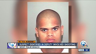 Suspect shot by PBSO deputy identified