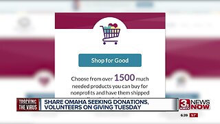 SHARE Omaha seeking donations, volunteers on Giving Tuesday