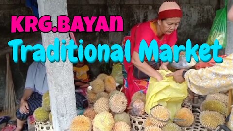 Krg.Bayan Traditional Market