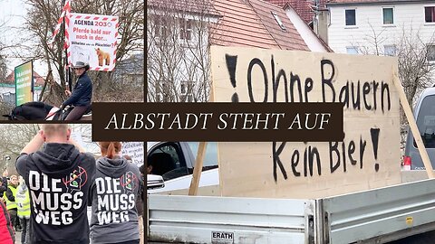 Albstadt , 18.02.2024 #albstadt #ebingen #protest #bauern #bauernprotest #demo