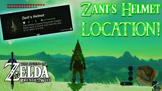 Zant's Helmet Location! - Zelda Breath of the Wild "The Champions' Ballad"