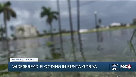 Widespread flooding in Punta Gorda shuts down several roads