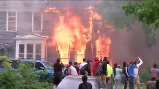 Several officers, firefighter injured after unrest near 40th and Lloyd.