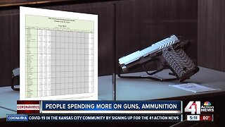 People spending more on guns, ammunition