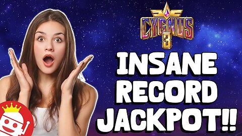 CYGNUS 3 (ELK STUDIOS) RECORD JACKPOT HIT!