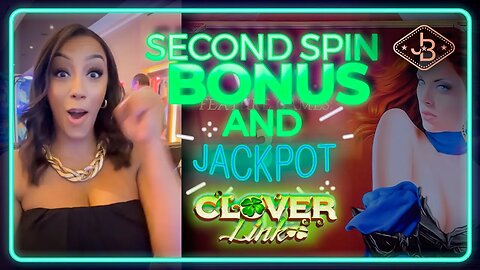 Second Spin Jackpot! On Clover Link Slot Machine 🍀