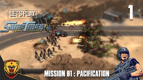 Starship Troopers: Terran Command • Mission 01: Pacification • Part 1