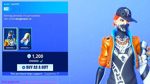 FORTNITE ITEM SHOP *NEW* BIZ SKIN! (FORNITE BATTLE ROYALE)