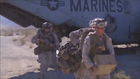 Marines Conduct Regimental Air Assault Course - SLTE 1-22