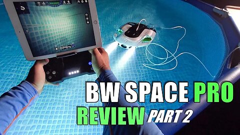 BW SPACE PRO Underwater ROV Review - Part 2 - Maiden Water Test (How it REALLY Works) 😮💦
