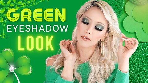 BEST Green Palettes | EASY Green Eyeshadow Look 2023 | St. Patty's Day Makeup ☘️