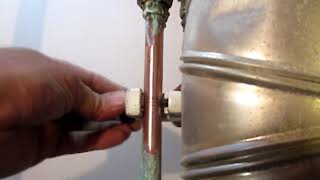 Water Line Leak? Copper Water Line Fix, Hot Water Tank Leaking, How To Fix Your Leaking Water Lines.