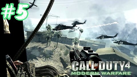 Call of Duty 4: Modern Warfare - Part 5 - Charlie Don't Surf [COD:4 MW Ep.5]