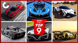 9 Fastest SuperCars & HyperCars in the World 2021-2022 | Fastest Cars In The World !amazing!