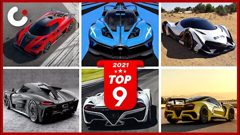 9 Fastest SuperCars & HyperCars in the World 2021-2022 | Fastest Cars In The World !amazing!