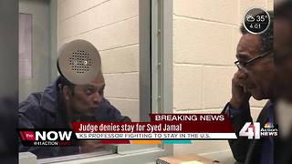 Judge denies stay for Kansas chemist Syed Jamal