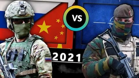 Russia & China vs NATO military power comparison 2021