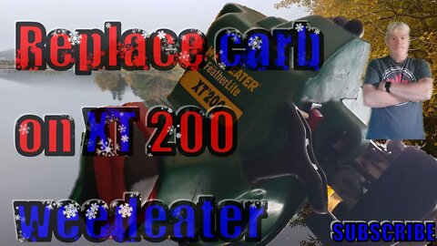 How to Replace the Carburetor on a Weed Eater xt200. #carburator #diy