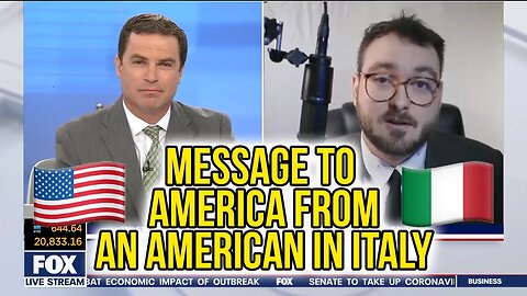 Living In Italy on Lockdown - Message from an American Abroad