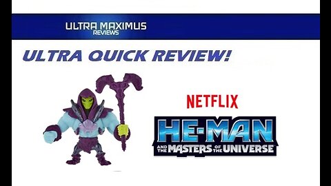 🔥 Ultra Quick Review Skeletor Eternia Minis | Netflix He-Man and the Masters of the Universe