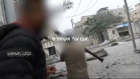 Palestinian Terrorists in Gaza Fighting in Civilian Clothes