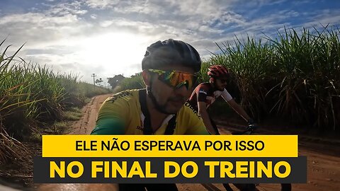 ELE NÃO ESPERAVA POR ISSO NO FINAL DO TREINO - BIKES E TRILHAS