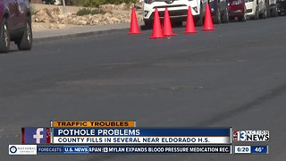 How to report pothole issues in Southern Nevada