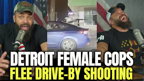 Detroit Female Cops Flee Drive-By Shooting