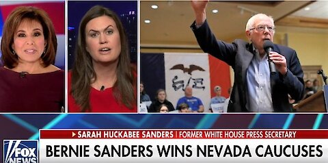 Sarah Sanders warns Trump supporters: Do not take Bernie Sanders for granted