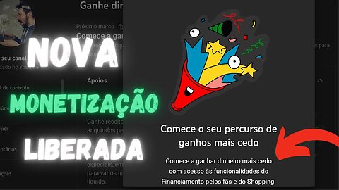 Meu canal foi liberado para testar a nova Monetização Antecipada do YouTube 500 inscritos 3k horas