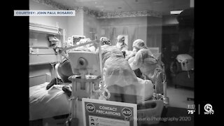 JFK Medical Center ICU nurse captures behind-the-scenes look at medical professionals saving lives during pandemic