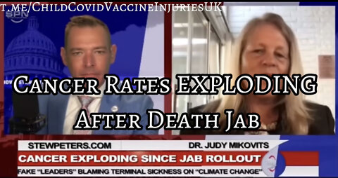 Cancer Rates EXPLODING After Death Jab; Covid Shot Literally Injects Cancer Causing Protein