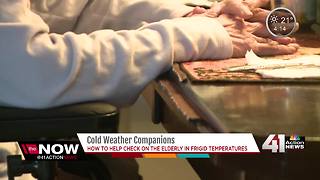 How to check on the elderly in frigid weather