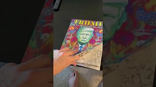 Trump coloring book available on Amazon “Big 45s Big Coloring Adventure”