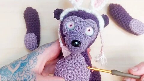 Miniature Bunny Bear Amigurumi Crochet Tutorial (Spring is here and everyone wants that action!!!)