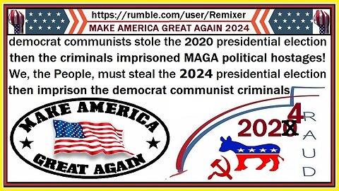 send the democrat communist criminals to prison, let GOD sort'em out