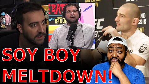 Liberal Sports Show MELTS DOWN And Calls For ESPN To DENOUNCE UFC Fighter GOING OFF On WOKE Reporter