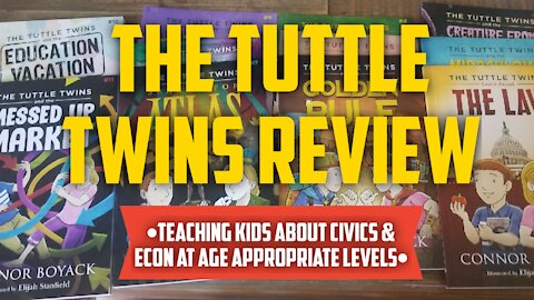 Tuttle Twin Books Review |Teaching Kids About Civics & Econ at Age Appropriate Levels|