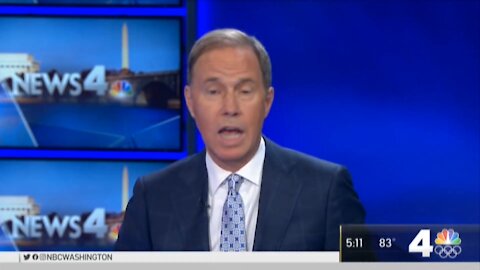 Sad & pathetic NBC 4 News Leftist anchor Jim Handly blamed January 6 for shortage of Capitol police