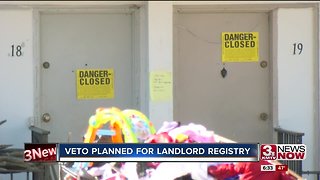 Veto planned for landlord registry