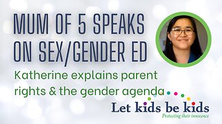 Mum Of 5 Speaks On Sexuality & Gender Education in NZ